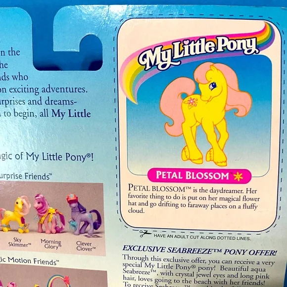 MY LITTLE PONY G2 NWT VTG 90s PETAL BLOSSOM SECRET SURPRISE FRIENDS-ACCESSORIES - Picture 12 of 14